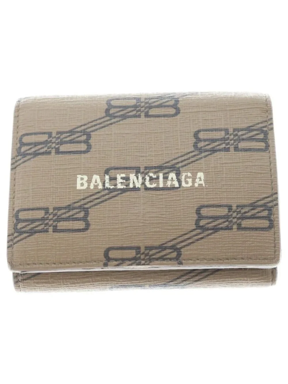 Balenciaga BB Monogram Logo Wallet